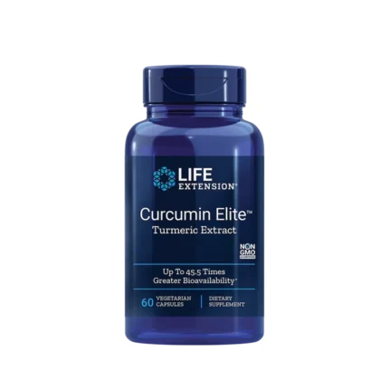 Life Extension, Curcumin Elite, Turmeric Extract, 60 Vegetarian Capsules